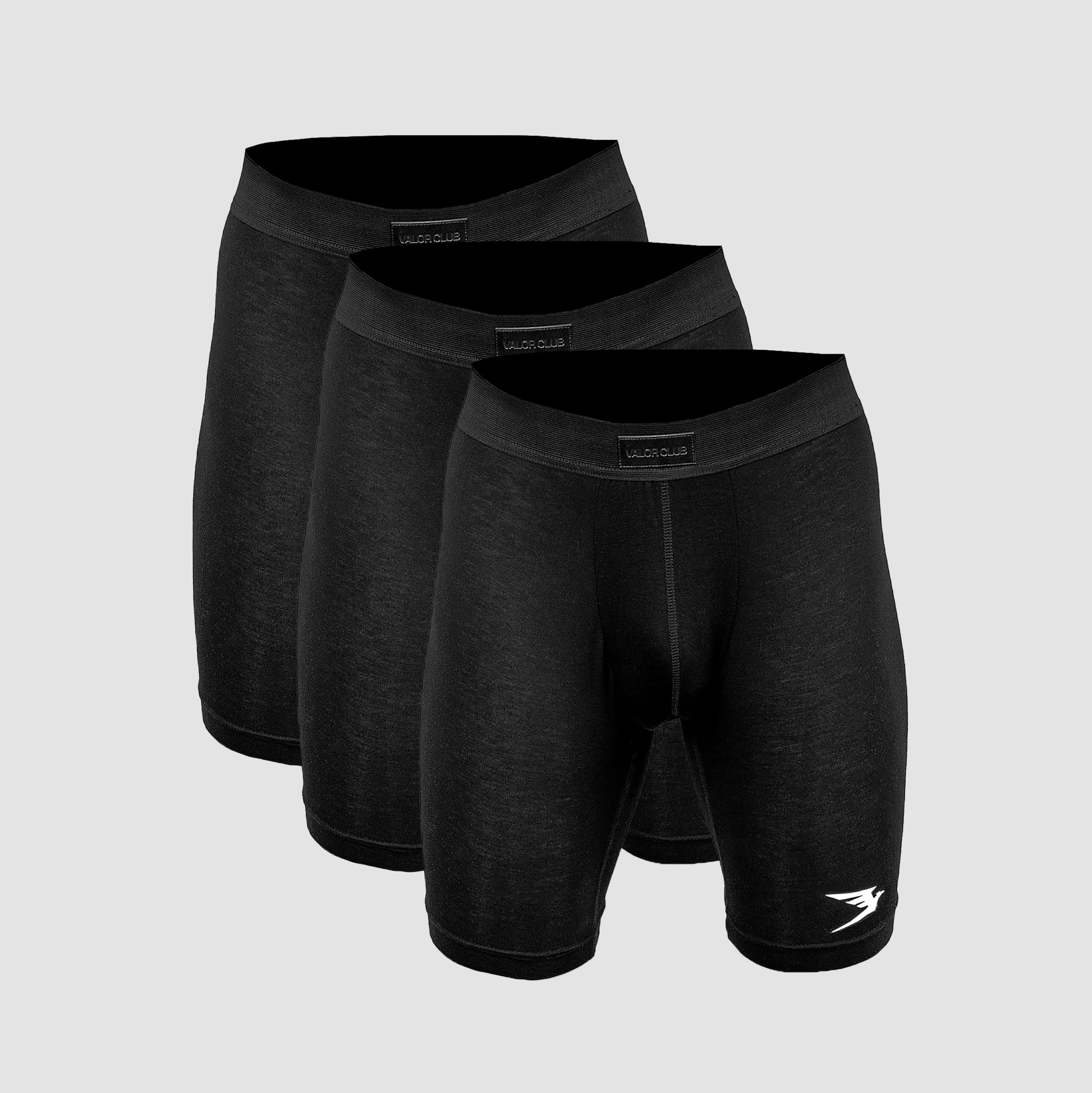 Black Versatile Boxers 3-pack