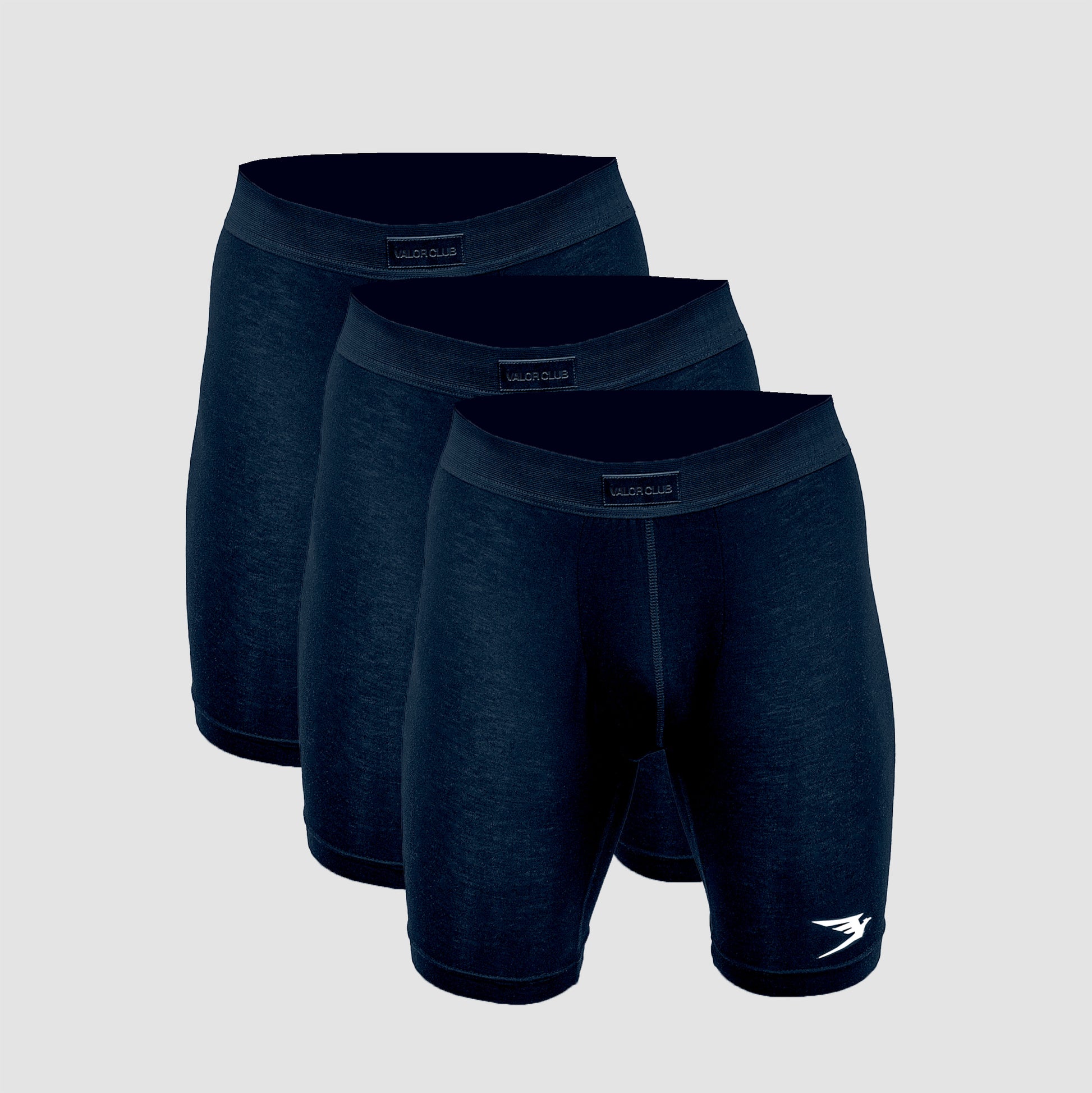 Dark Blue Versatile Boxers 3-pack