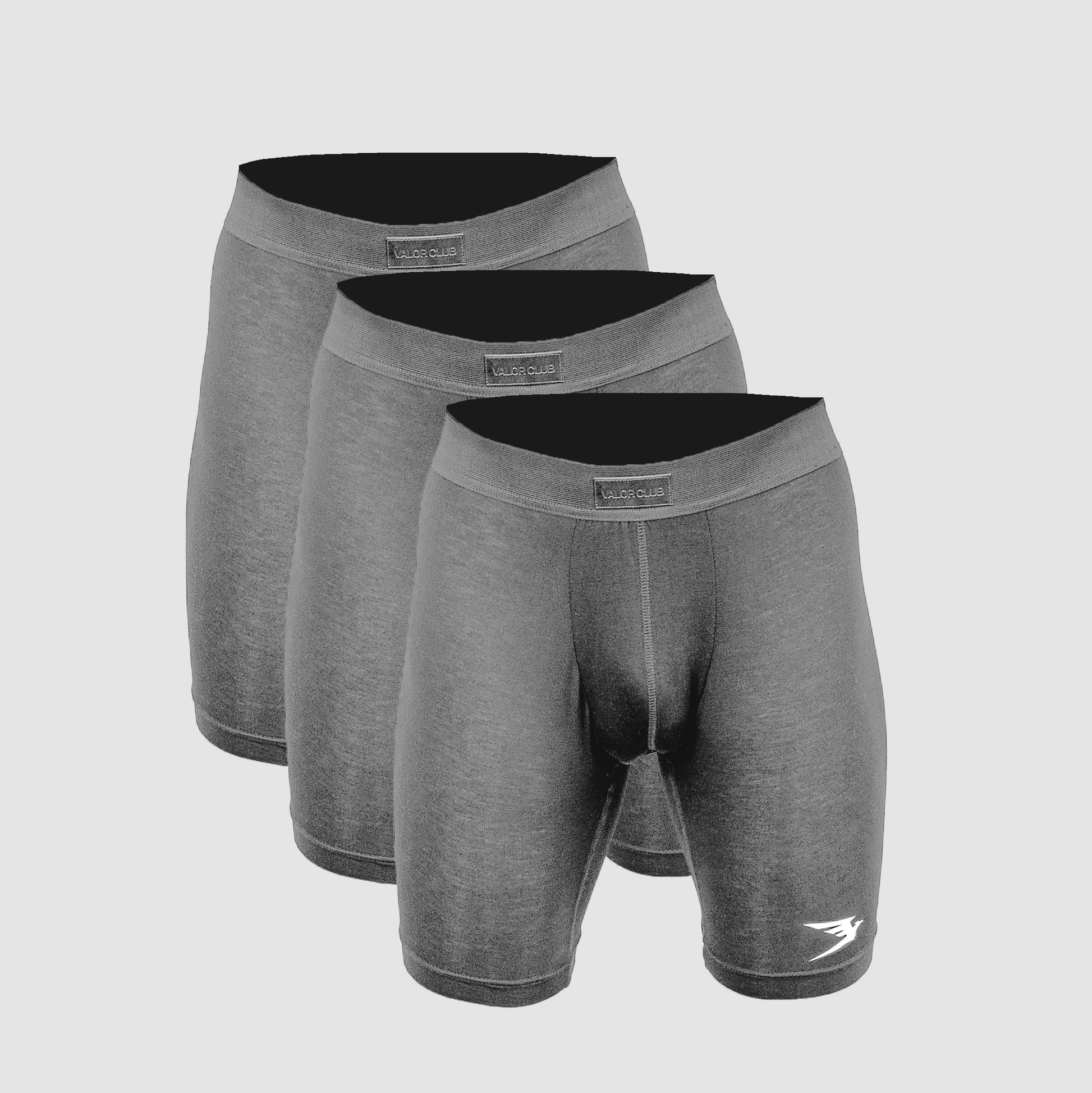 Grey Versatile Boxers 3-pack